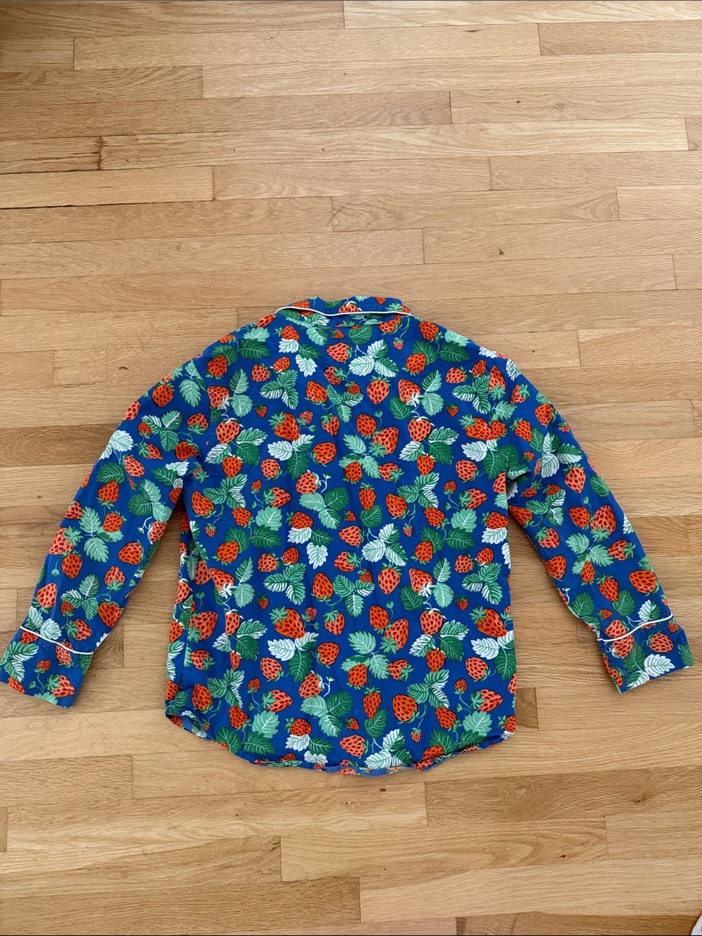 Printfresh Strawberry Fields Pajama Shorts Set - Picture 4 of 7